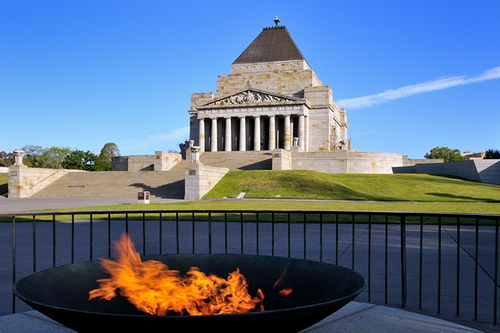 Shrine Of Remembrance Backgrounds, Compatible - PC, Mobile, Gadgets| 500x333 px