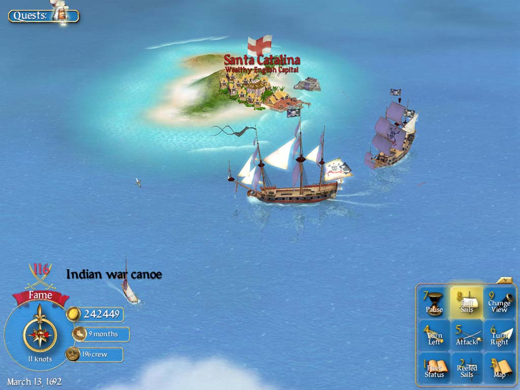 HD Quality Wallpaper | Collection: Video Game, 1024x768 Sid Meier's Pirates