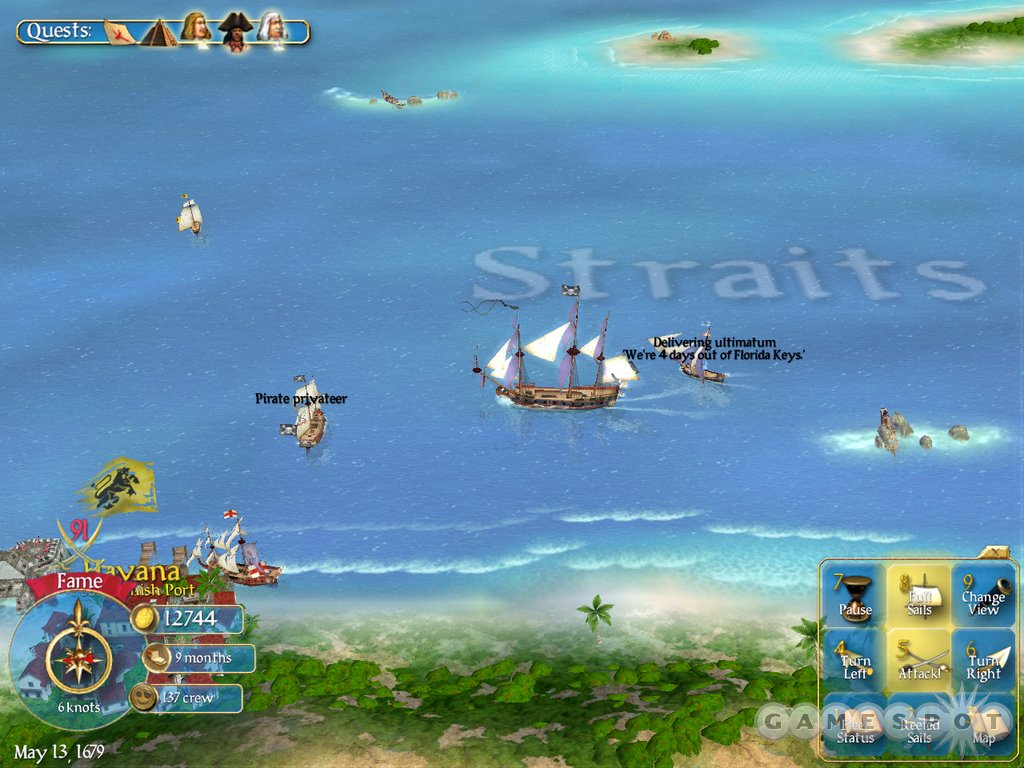 HQ Sid Meier's Pirates Wallpapers | File 151.1Kb
