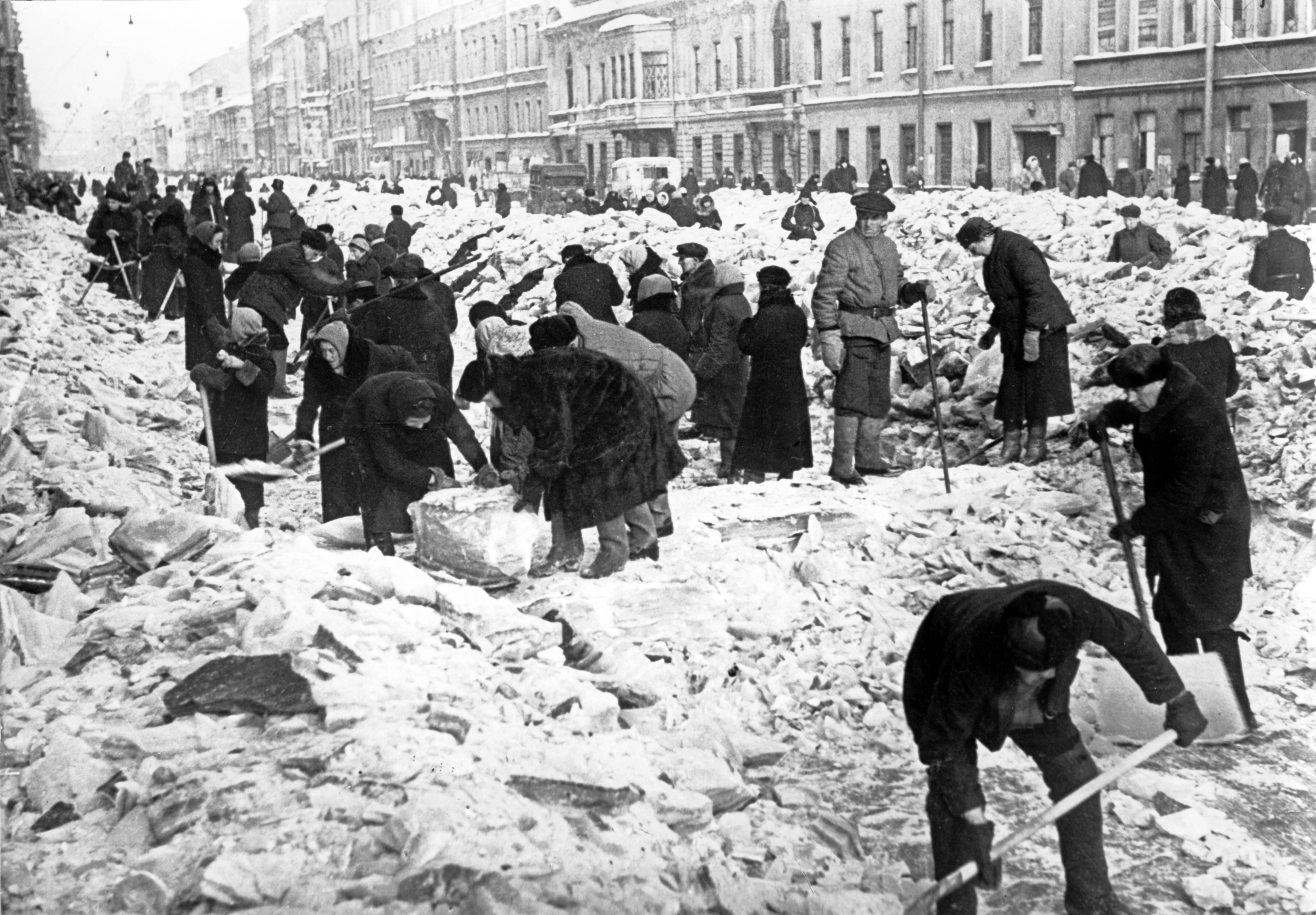 Голод во время блокады. Блокада Ленинграда 1941-1944.