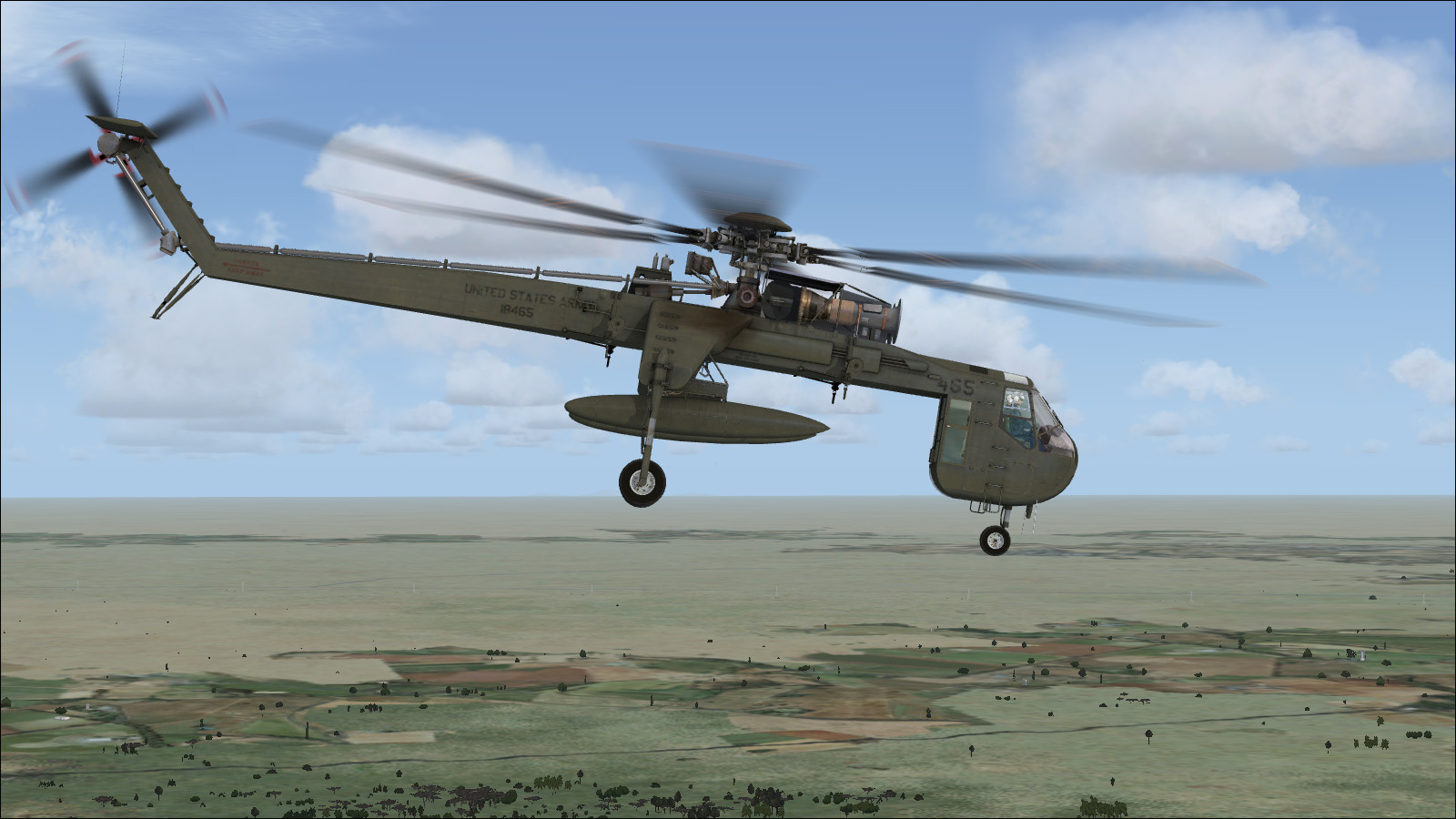 HD Quality Wallpaper | Collection: Military, 1600x900 Sikorsky CH-54 Tarhe