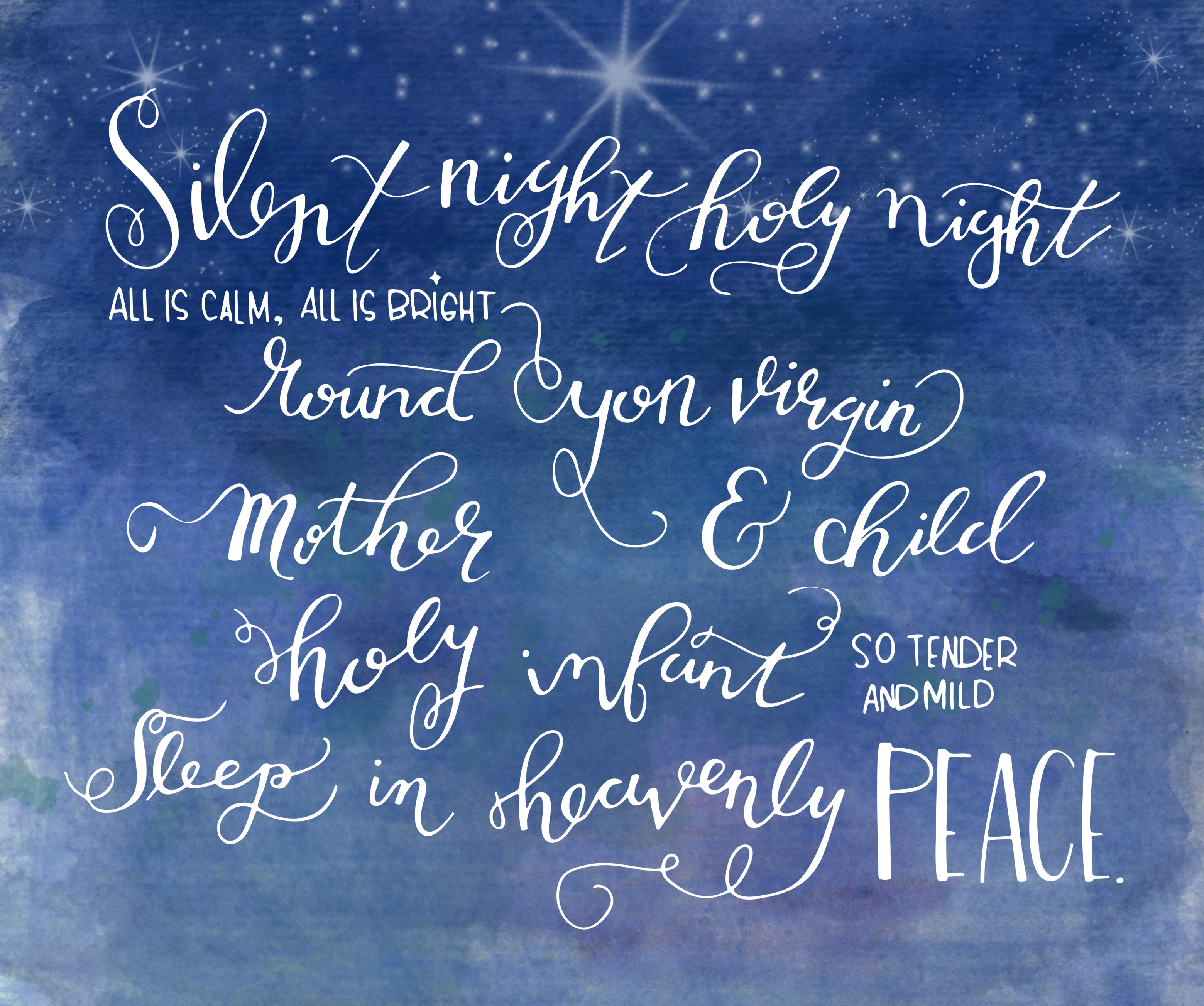 Nice Images Collection: Silent Night Desktop Wallpapers