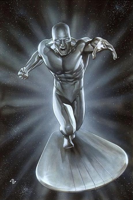Nice Images Collection: Silver Surfer Desktop Wallpapers