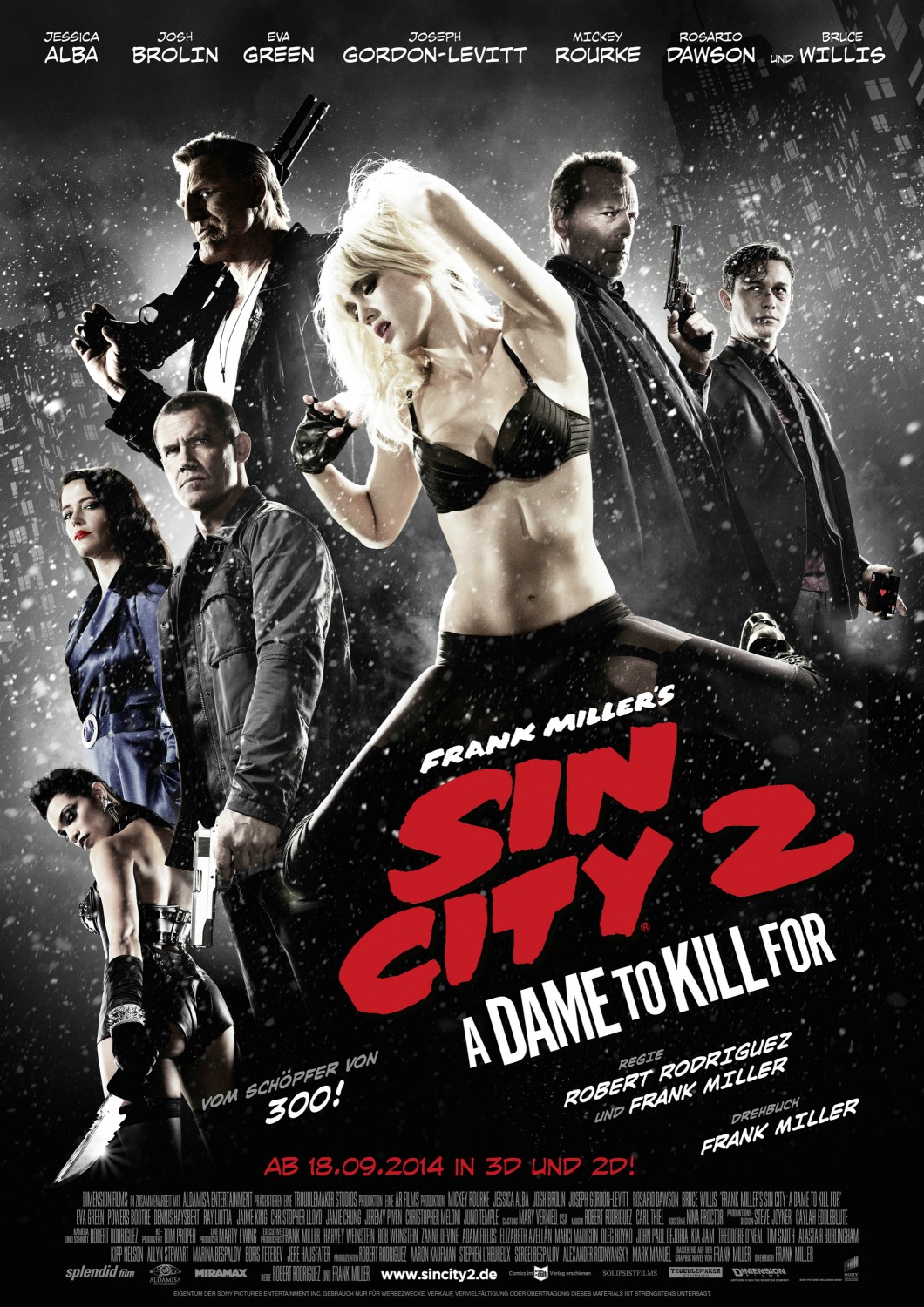 High Resolution Wallpaper | Sin City: A Dame To Kill For 1060x1500 px