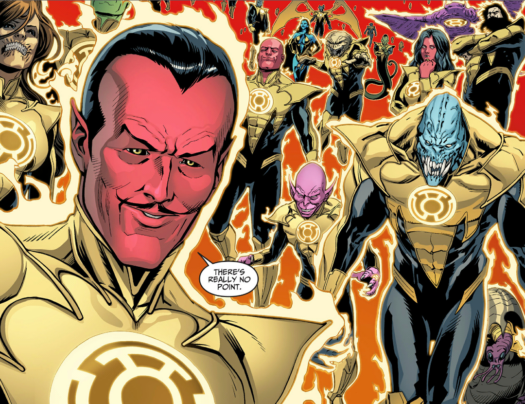 Sinestro Corps Pics, Comics Collection