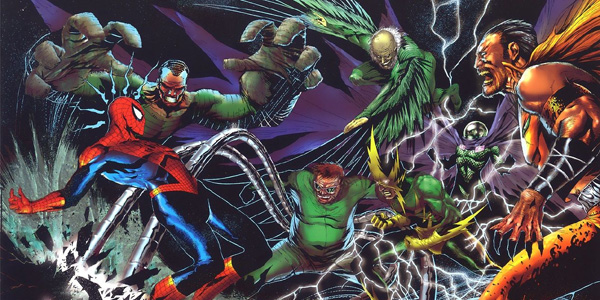 HD Quality Wallpaper | Collection: Comics, 600x300 Sinister Six