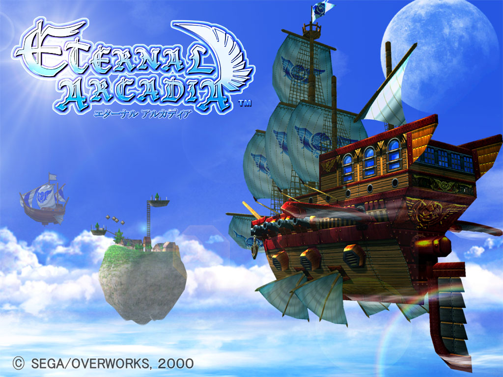 HD Quality Wallpaper | Collection: Video Game, 1024x768 Skies Of Arcadia: Legends