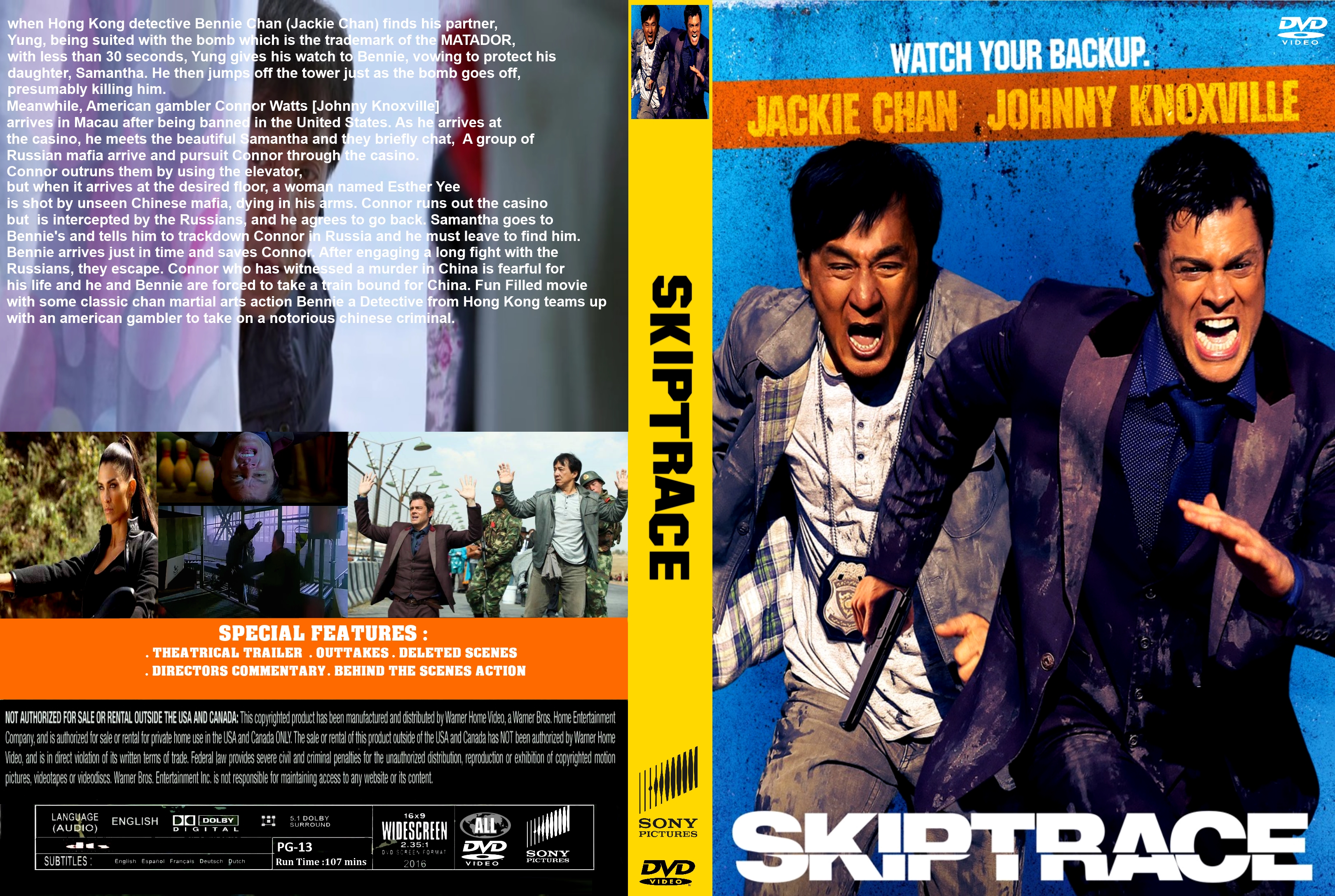 Nice Images Collection: Skiptrace (2016) Desktop Wallpapers