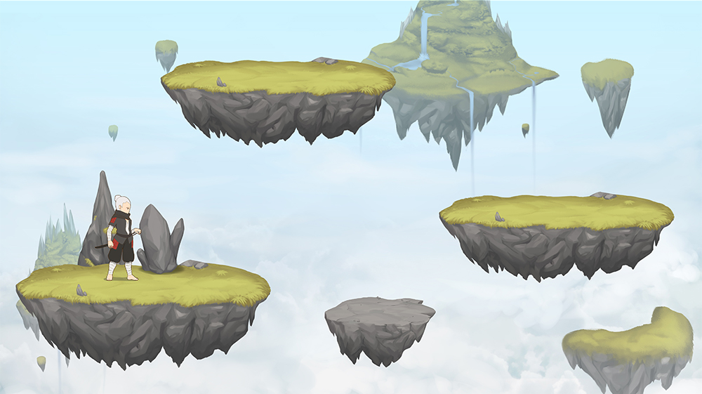 Sky Island Backgrounds, Compatible - PC, Mobile, Gadgets| 1000x561 px