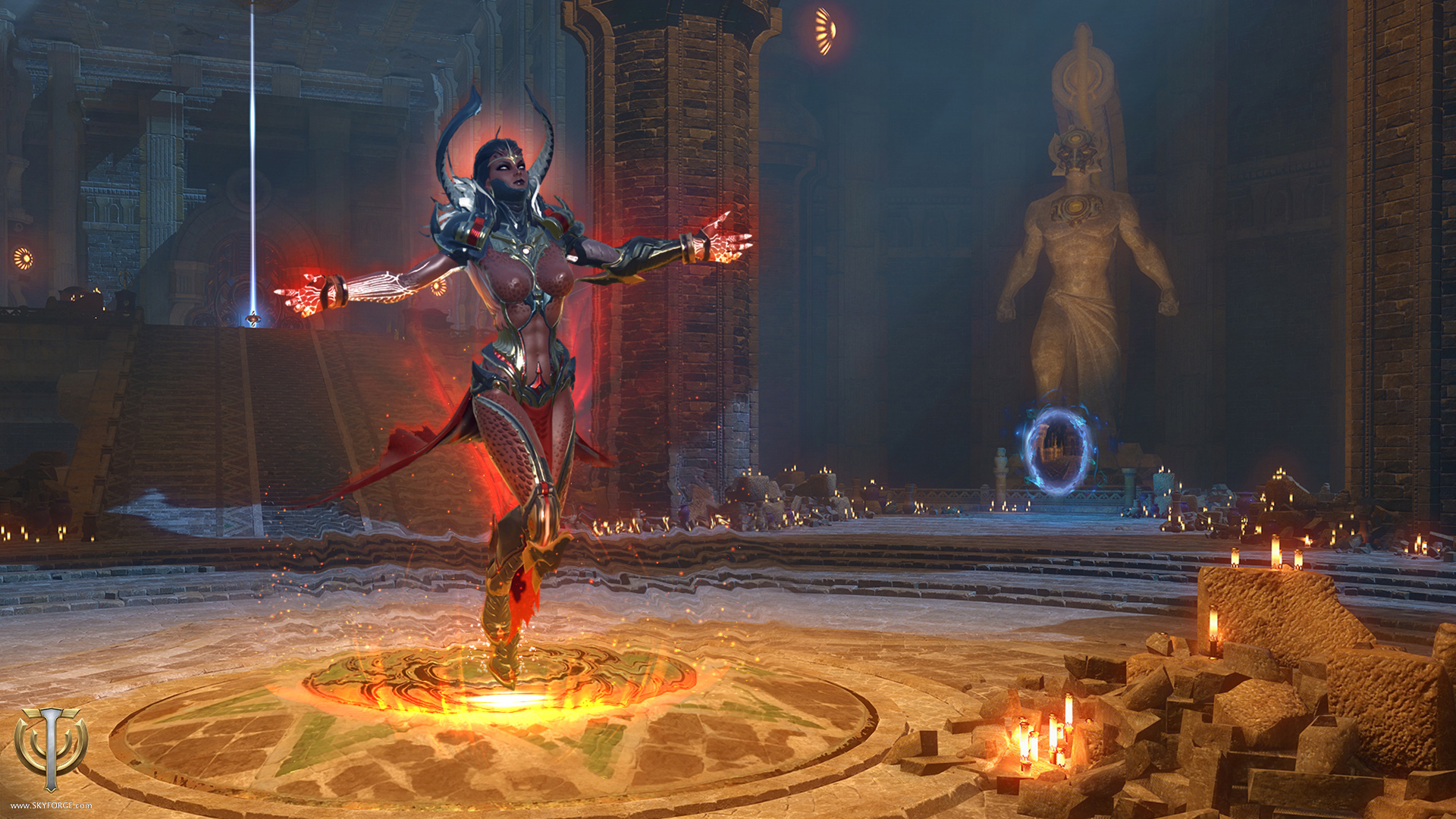 Skyforge Backgrounds, Compatible - PC, Mobile, Gadgets| 1920x1080 px