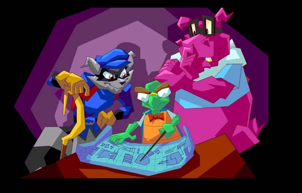 HD Quality Wallpaper | Collection: Video Game, 590x378 Sly Cooper And The Thievius Raccoonus