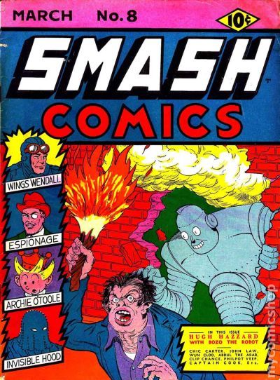 Smash Comics Pics, Comics Collection