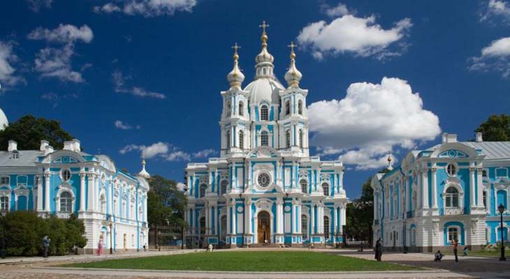 Smolny Cathedral Backgrounds on Wallpapers Vista