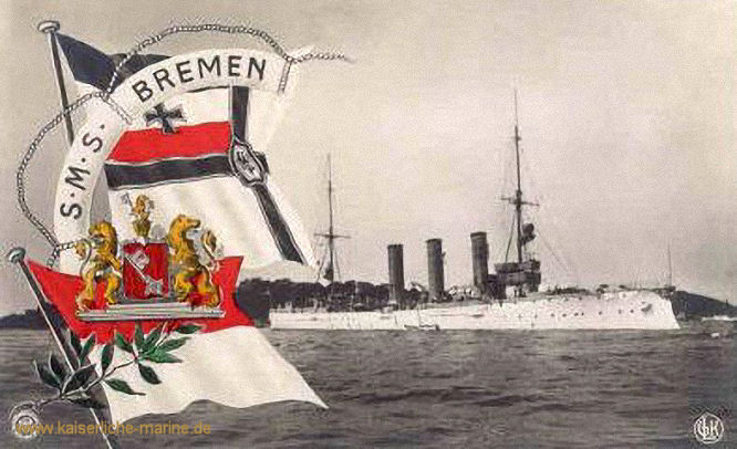 Images of SMS Bremen | 666x406
