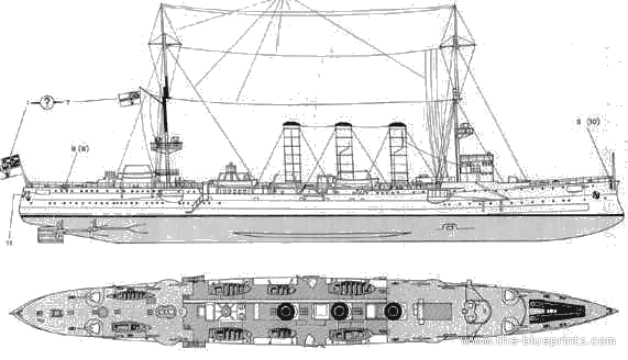 SMS Dresden (1907) #9