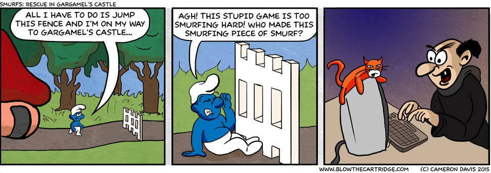 Smurf: Rescue In Gargamel's Castle Backgrounds, Compatible - PC, Mobile, Gadgets| 956x338 px