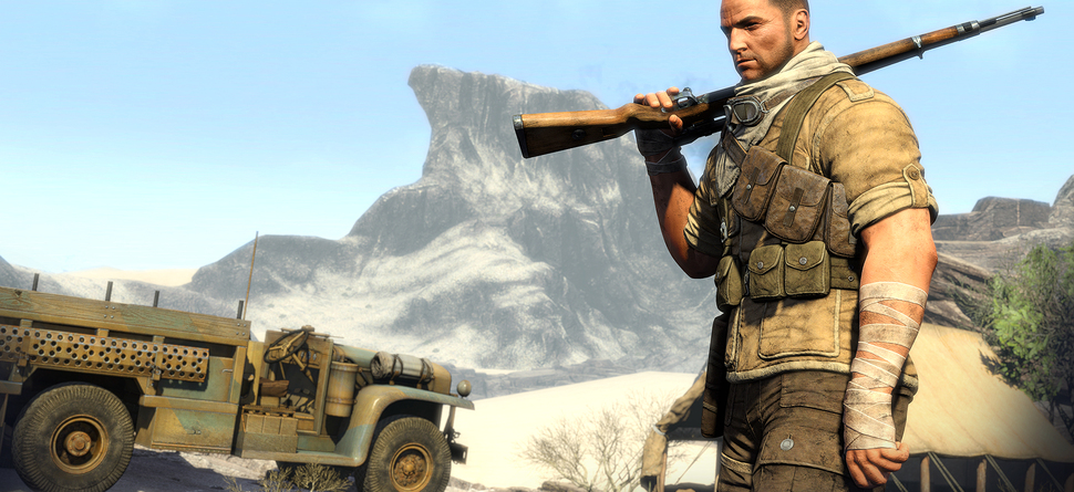 HD Quality Wallpaper | Collection: Video Game, 970x445 Sniper Elite 3