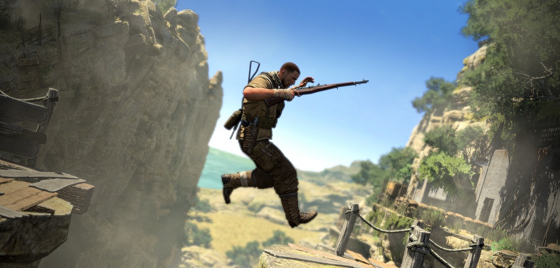 HD Quality Wallpaper | Collection: Video Game, 1141x546 Sniper Elite 4