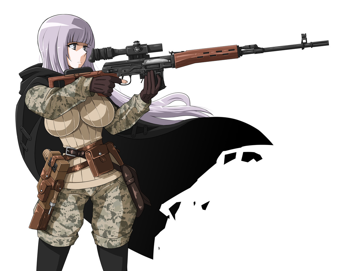 Sniper Girl Backgrounds, Compatible - PC, Mobile, Gadgets| 1174x916 px