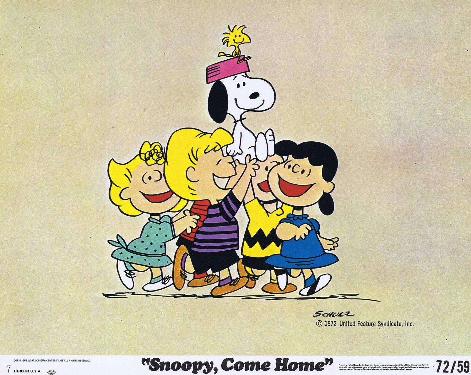 Snoopy Come Home Pics, Movie Collection