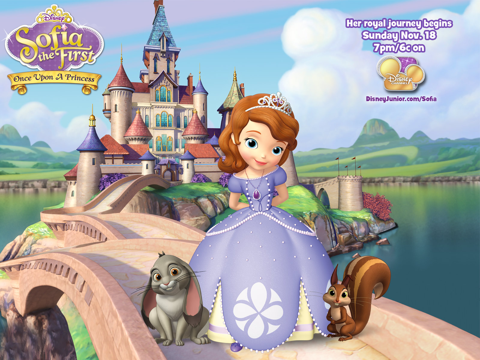 HD Quality Wallpaper | Collection: Movie, 1600x1200 Sofia The First: Once Upon A Princess