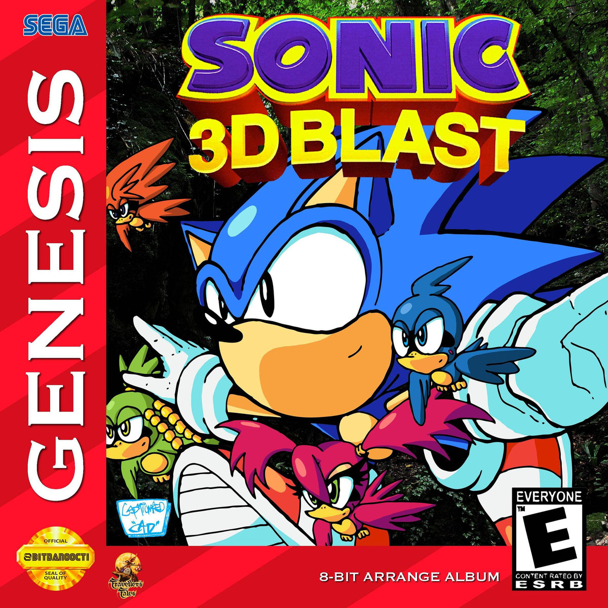 HQ Sonic 3D Blast Wallpapers | File 414.66Kb