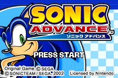 Nice Images Collection: Sonic Advance Desktop Wallpapers