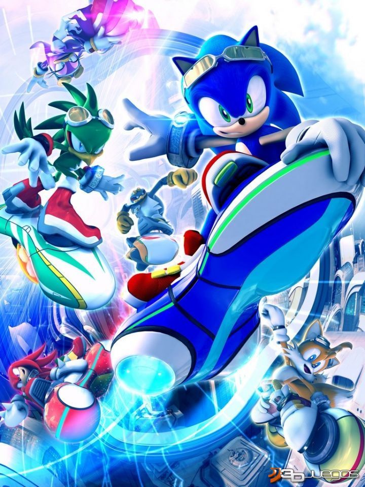High Resolution Wallpaper | Sonic Riders 720x960 px