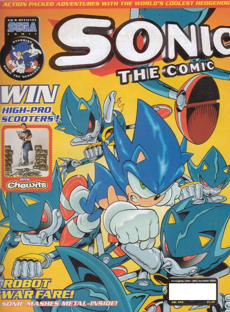 Images of Sonic The Comic | 800x1083