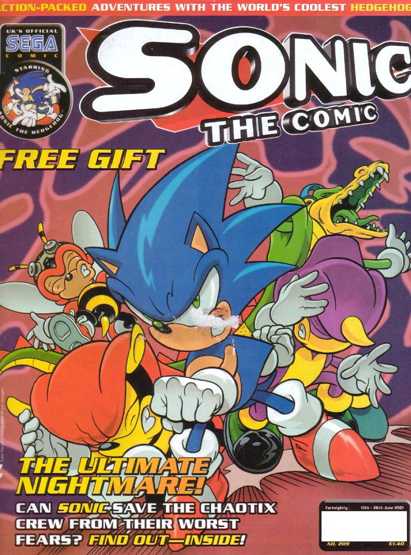 HQ Sonic The Comic Wallpapers | File 186.82Kb