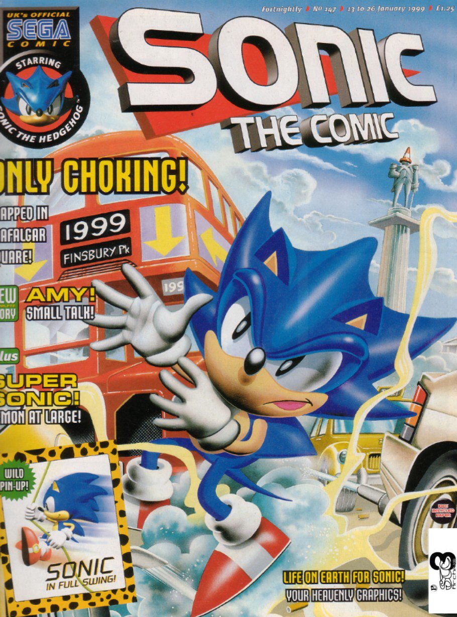 Images of Sonic The Comic | 910x1230