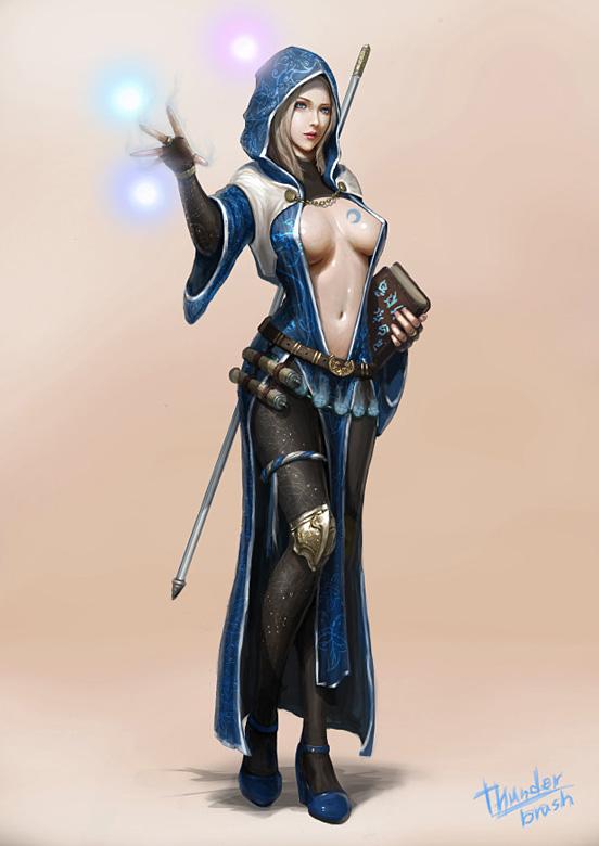 Sorceress High Quality Background on Wallpapers Vista