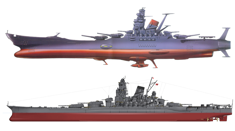 HD Quality Wallpaper | Collection: Sci Fi, 800x446 Battleship Yamato