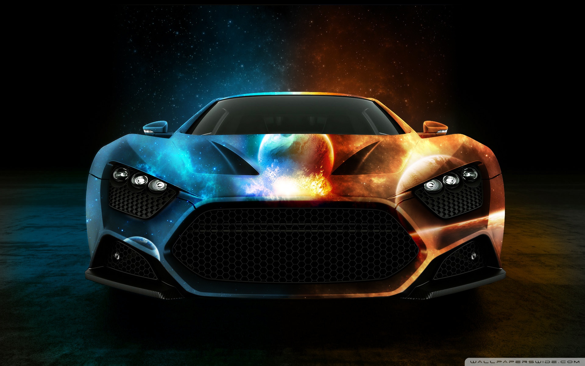 1920x1200 > Space Car Wallpapers