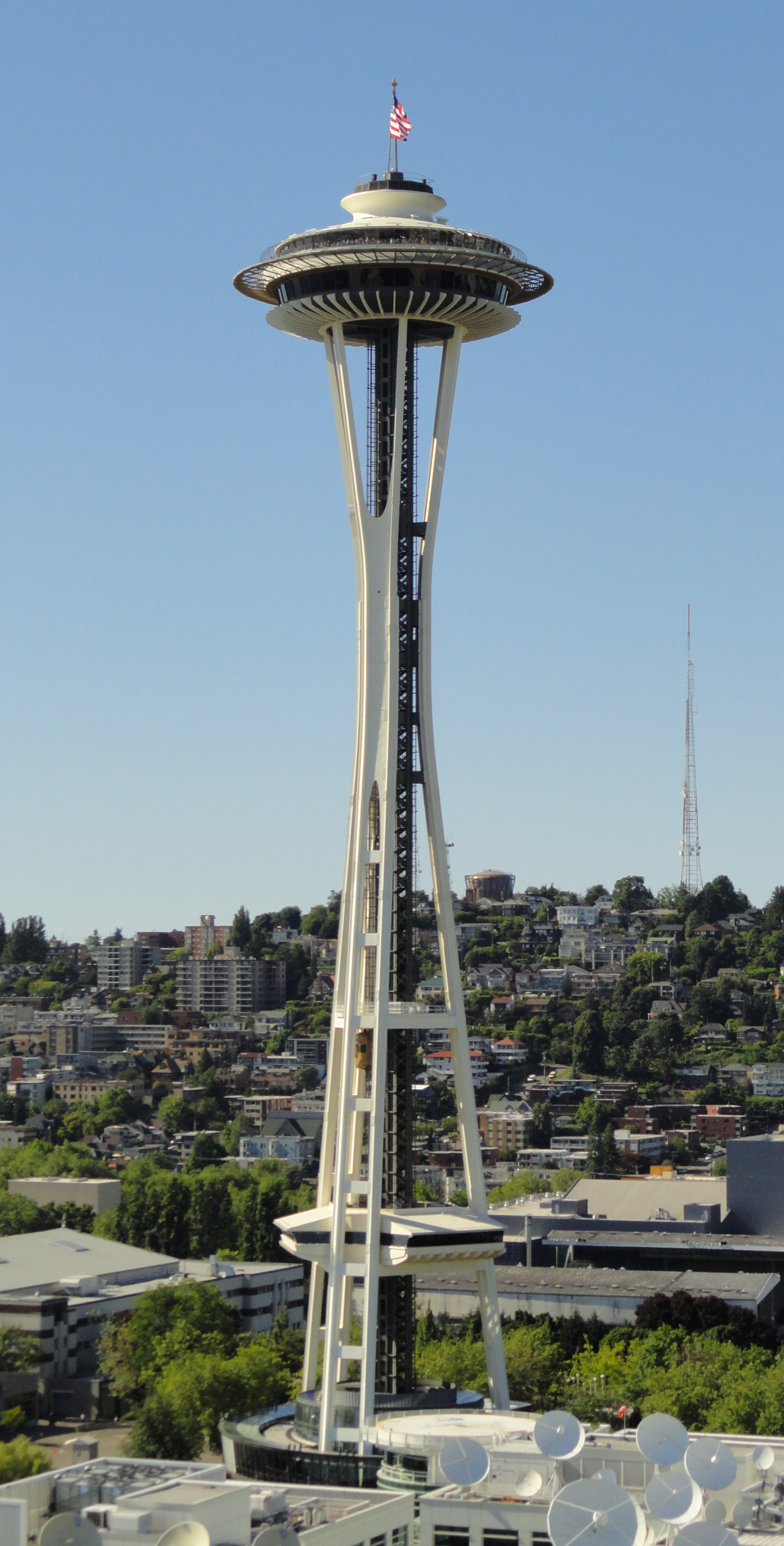 HD Quality Wallpaper | Collection: Man Made, 2096x4132 Space Needle