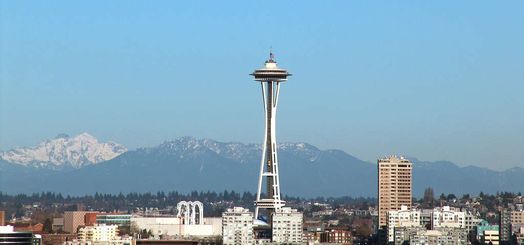 Nice wallpapers Space Needle 1024x480px
