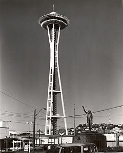 High Resolution Wallpaper | Space Needle 240x300 px