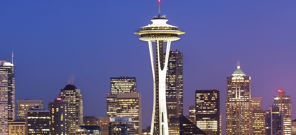 Space Needle Backgrounds, Compatible - PC, Mobile, Gadgets| 974x446 px
