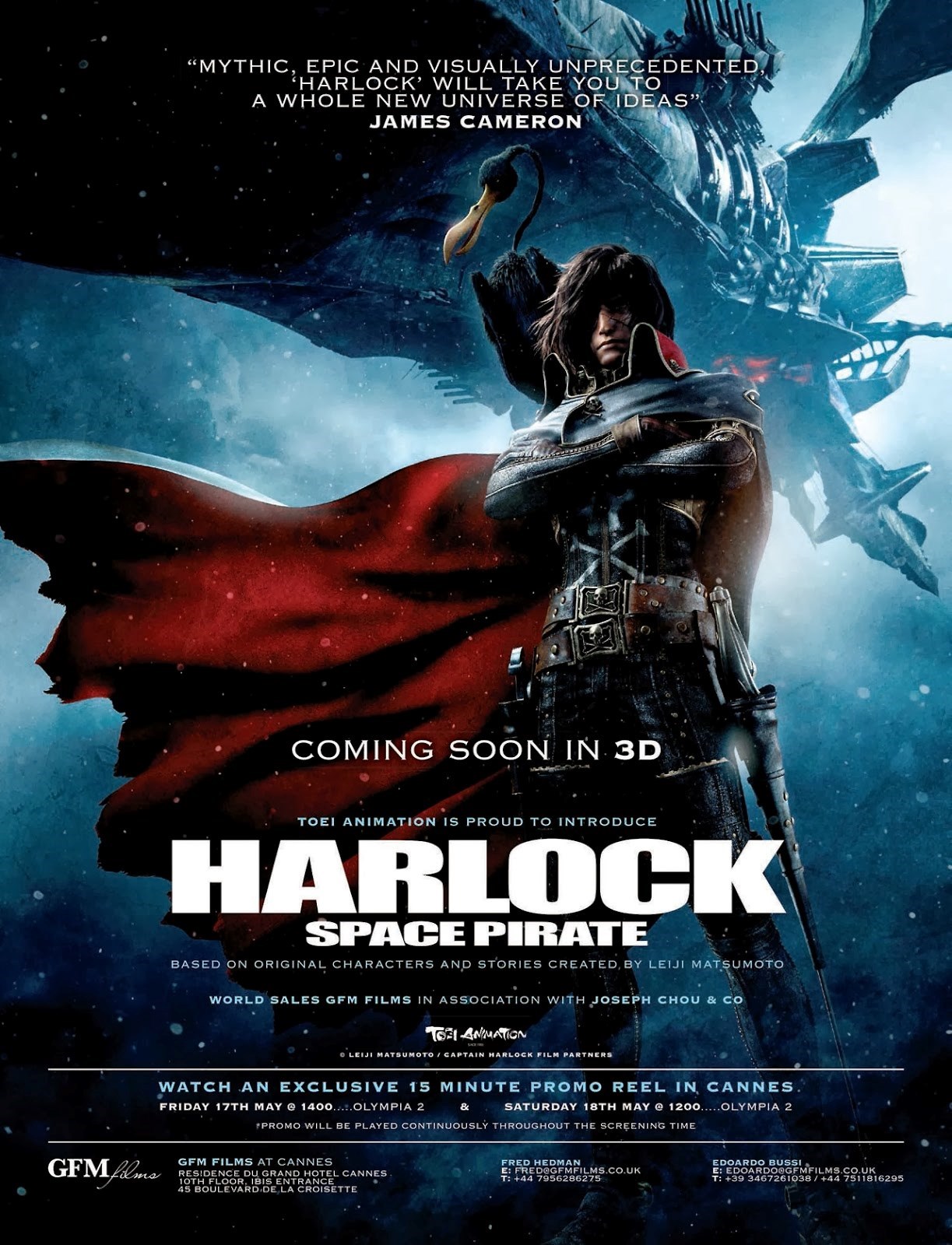 Space Pirate Captain Harlock Pics, Cartoon Collection