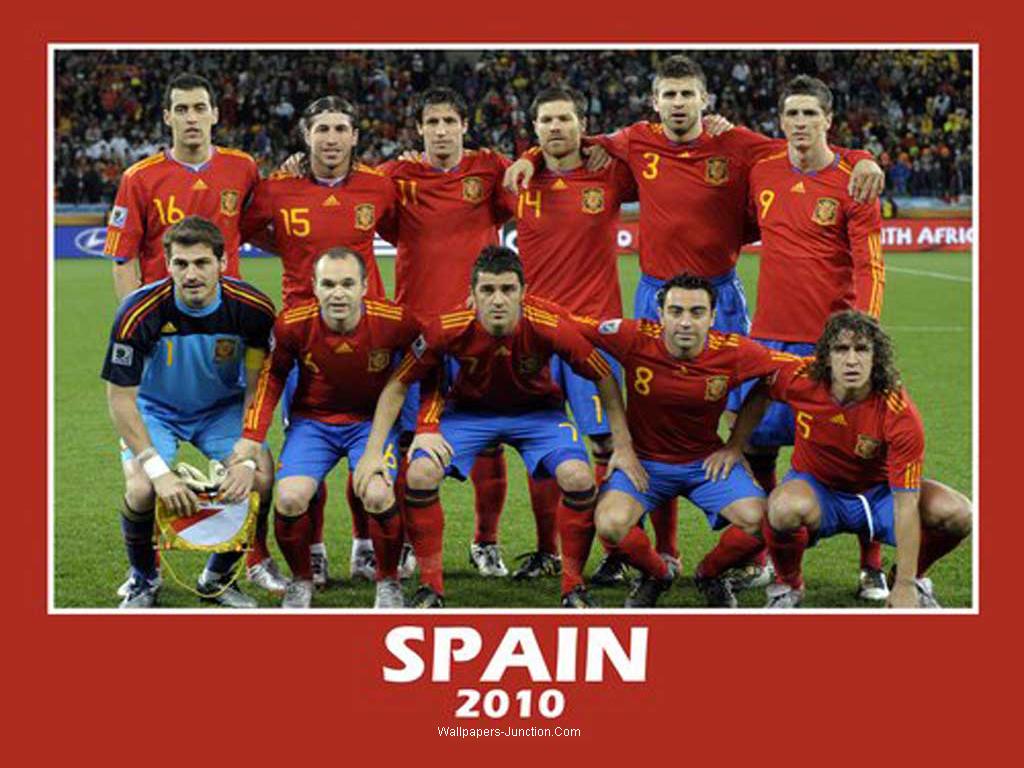 HD Quality Wallpaper | Collection: Sports, 1024x768 Spain National Football Team
