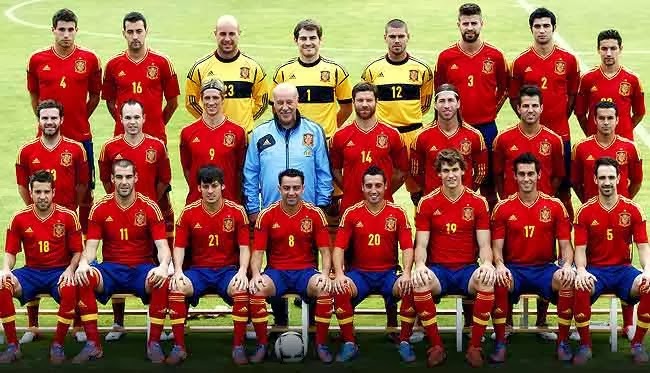 Spain National Football Team #15