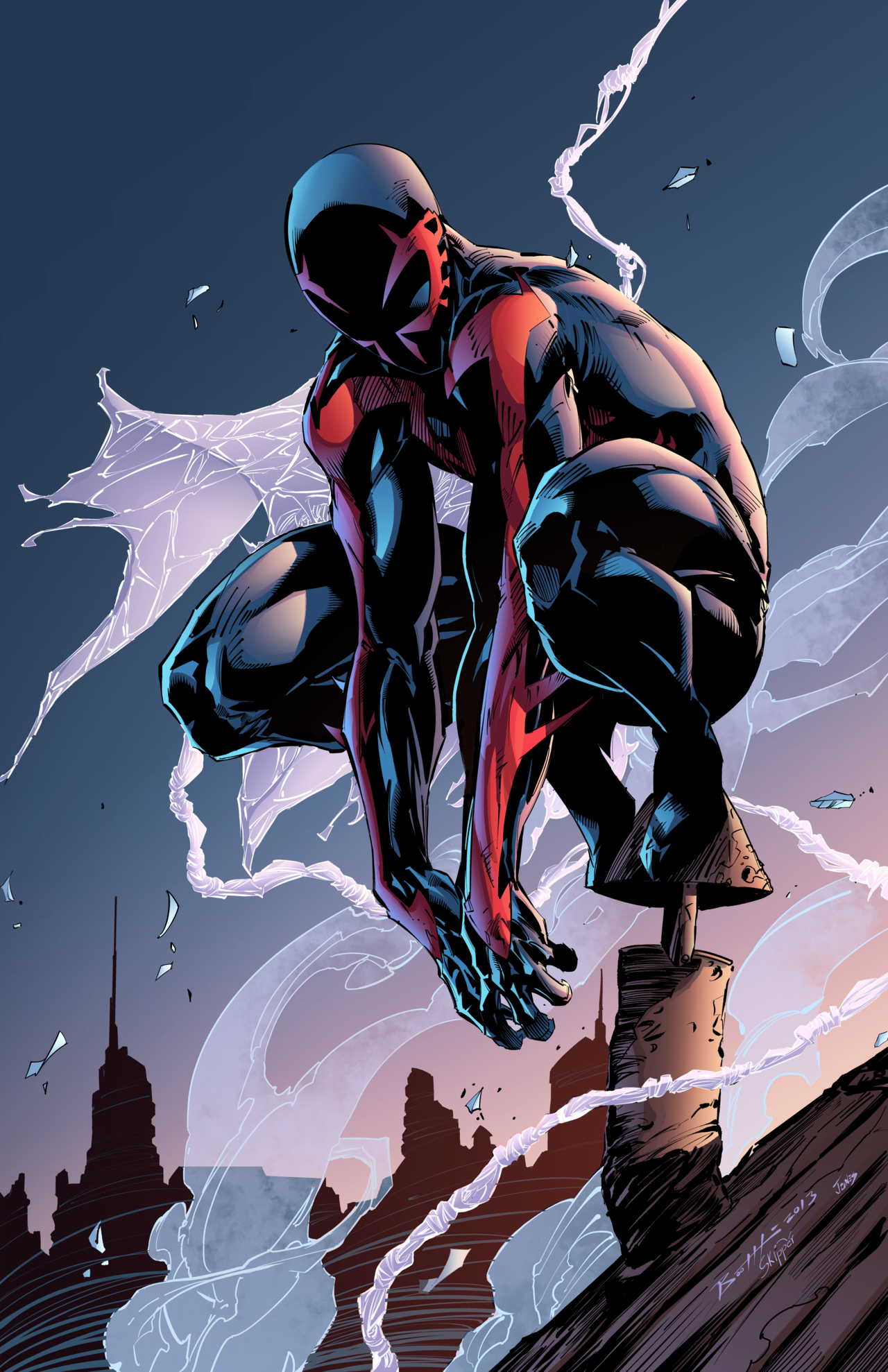 Nice Images Collection: Spider-Man 2099 Desktop Wallpapers