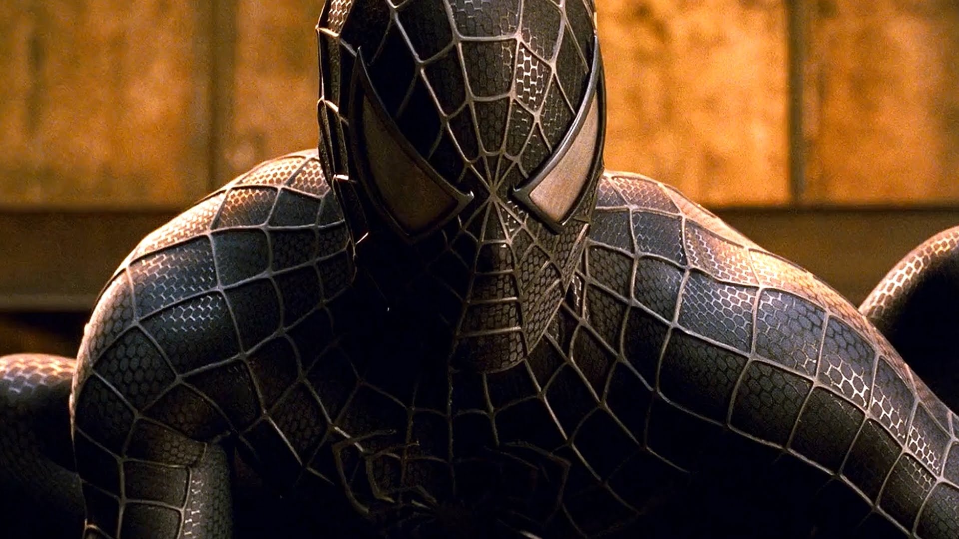 Паук 3.3 5. Человек-паук 3 враг в отражении. Spider man 3 враг в отражении. Чёрный человек паук Сэм Рэйми.