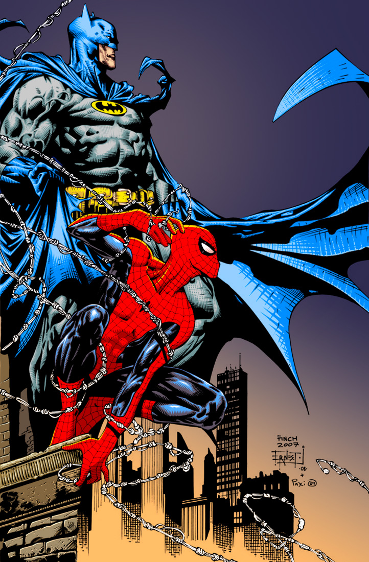 Spider-Man And Batman Pics, Comics Collection