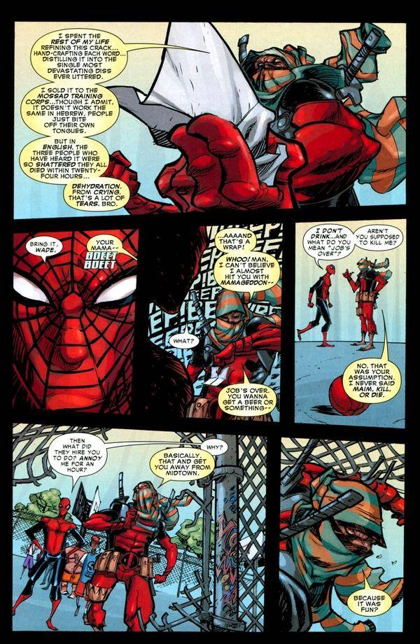 Images of Spiderman Vs Deadpool | 600x920
