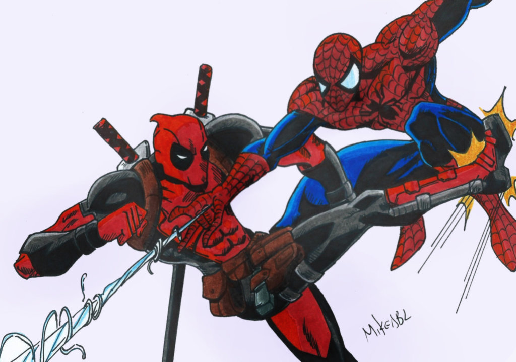 HQ Spiderman Vs Deadpool Wallpapers | File 132.15Kb