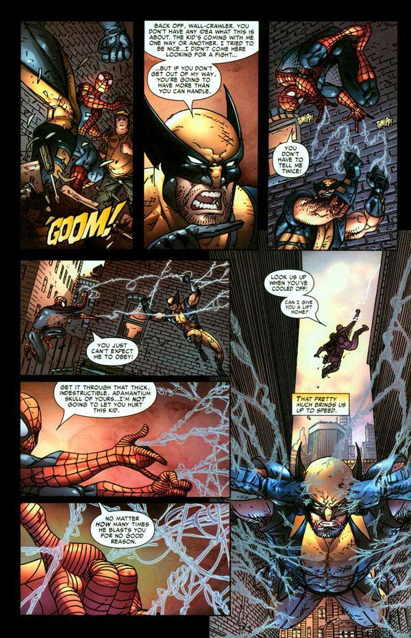 HQ Spider-man Vs. Wolverine Wallpapers | File 162.7Kb