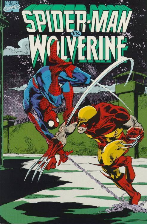Nice wallpapers Spider-man Vs. Wolverine 493x749px