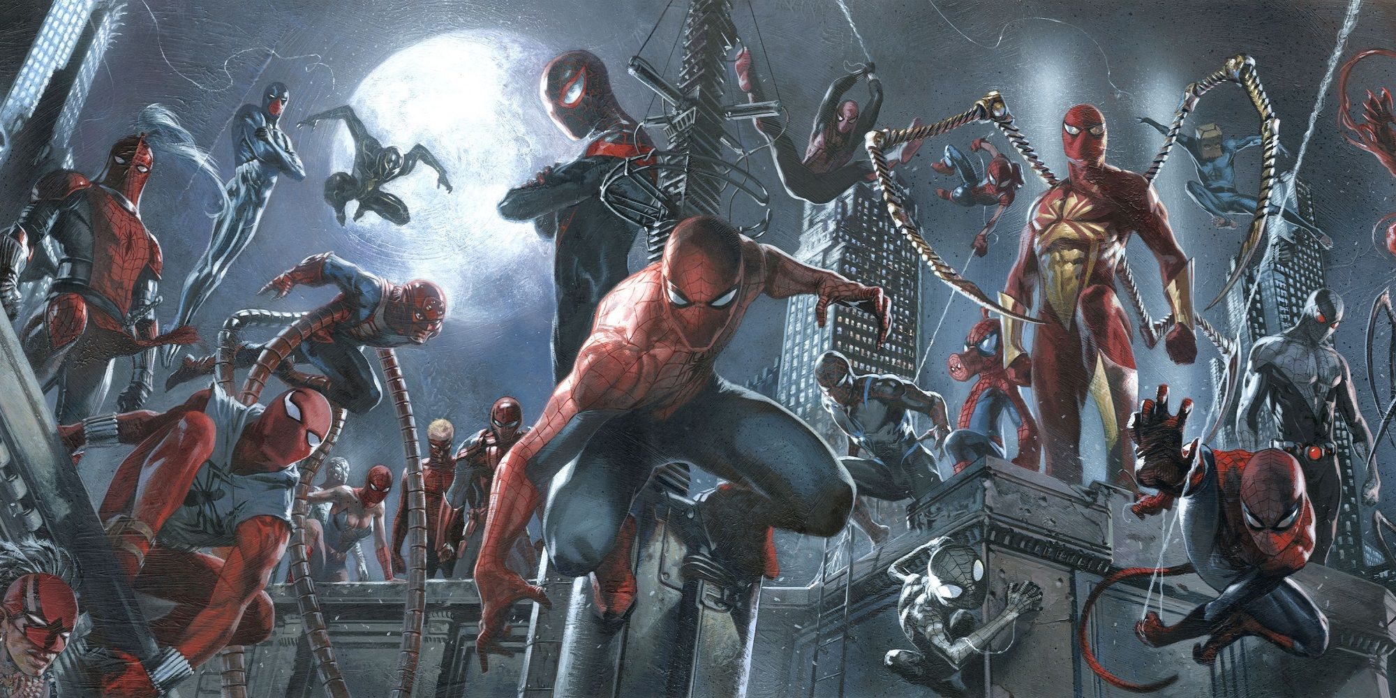 Nice wallpapers Spider-men 2000x1000px