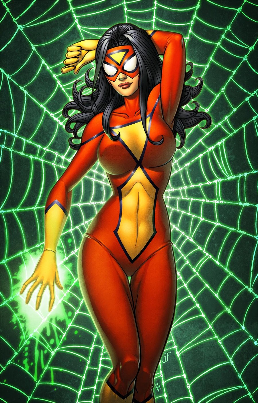 Nice wallpapers Spider-Woman 900x1402px